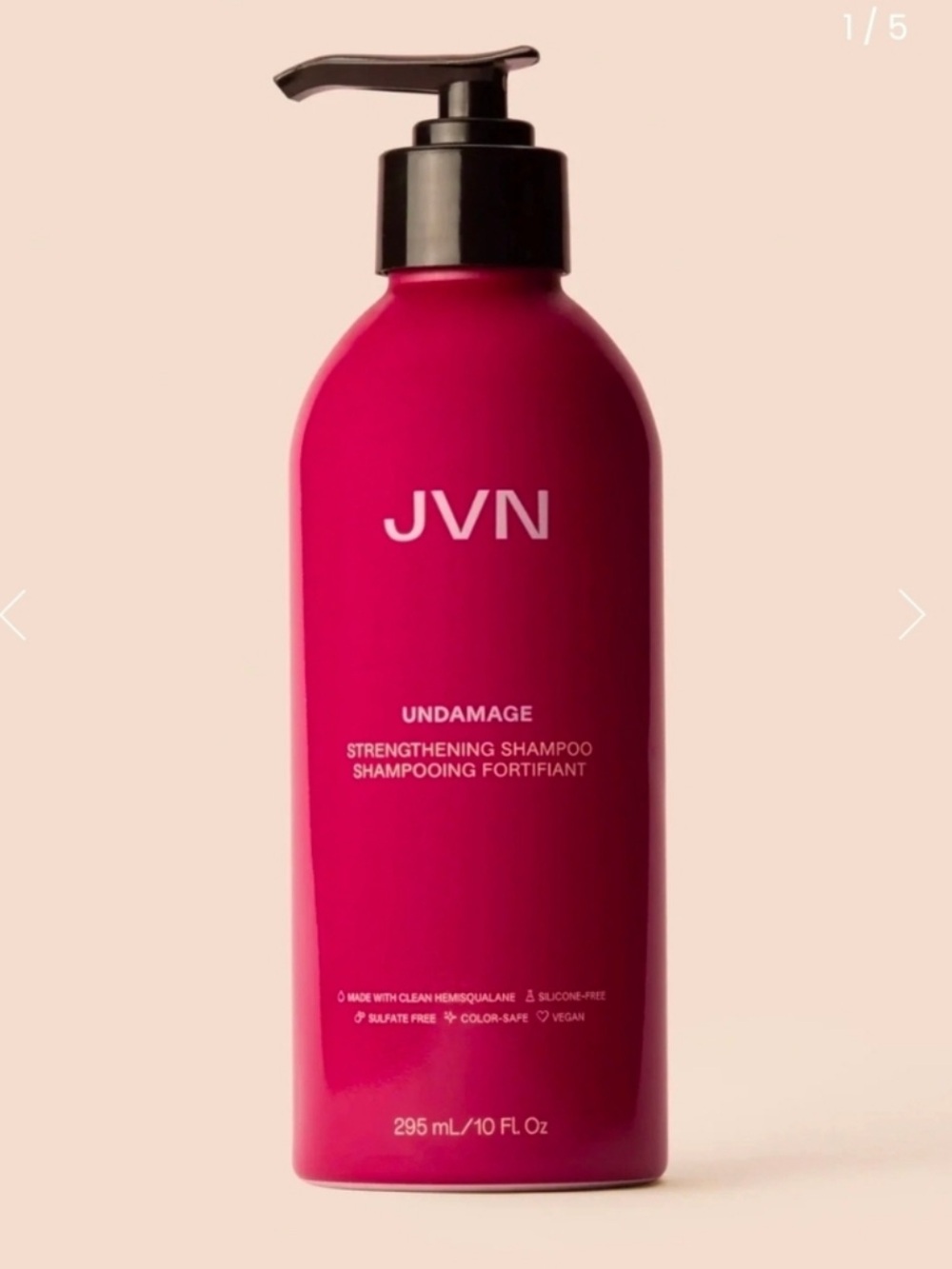 NWT JVN Undamage Strengthening Shampoo